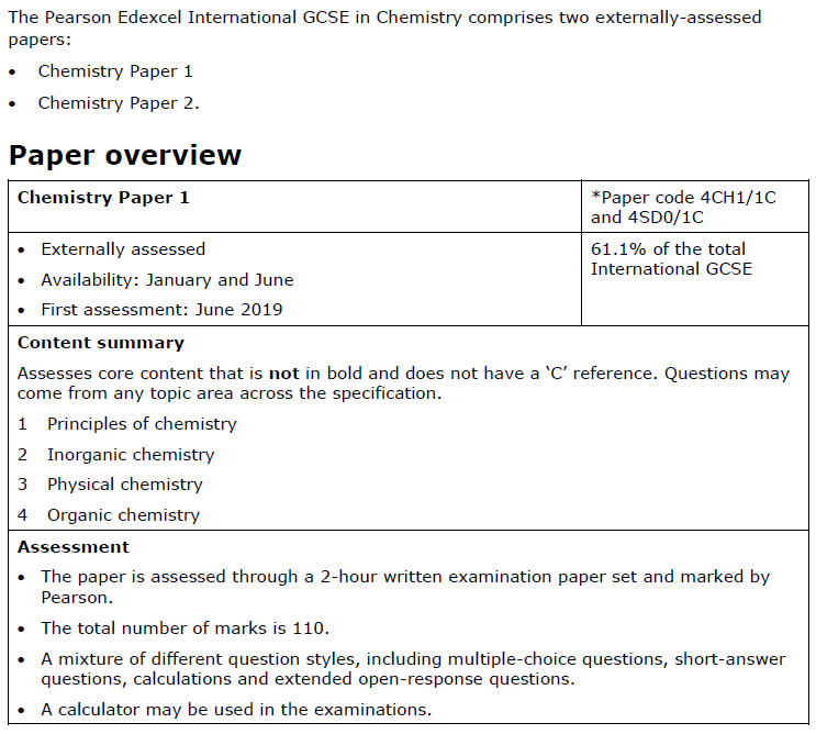 igcse chem edexcel tutorial igcse edexcel syllabus